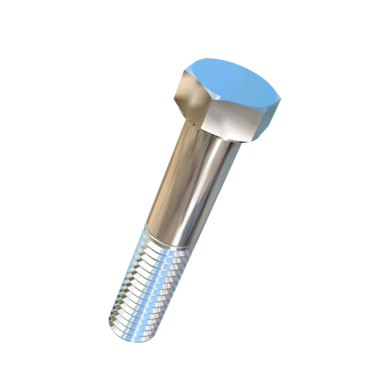 Titanium 7/16-14 X 2-1/4 UNC Allied Titanium Hex Head Bolt (No Dimple)